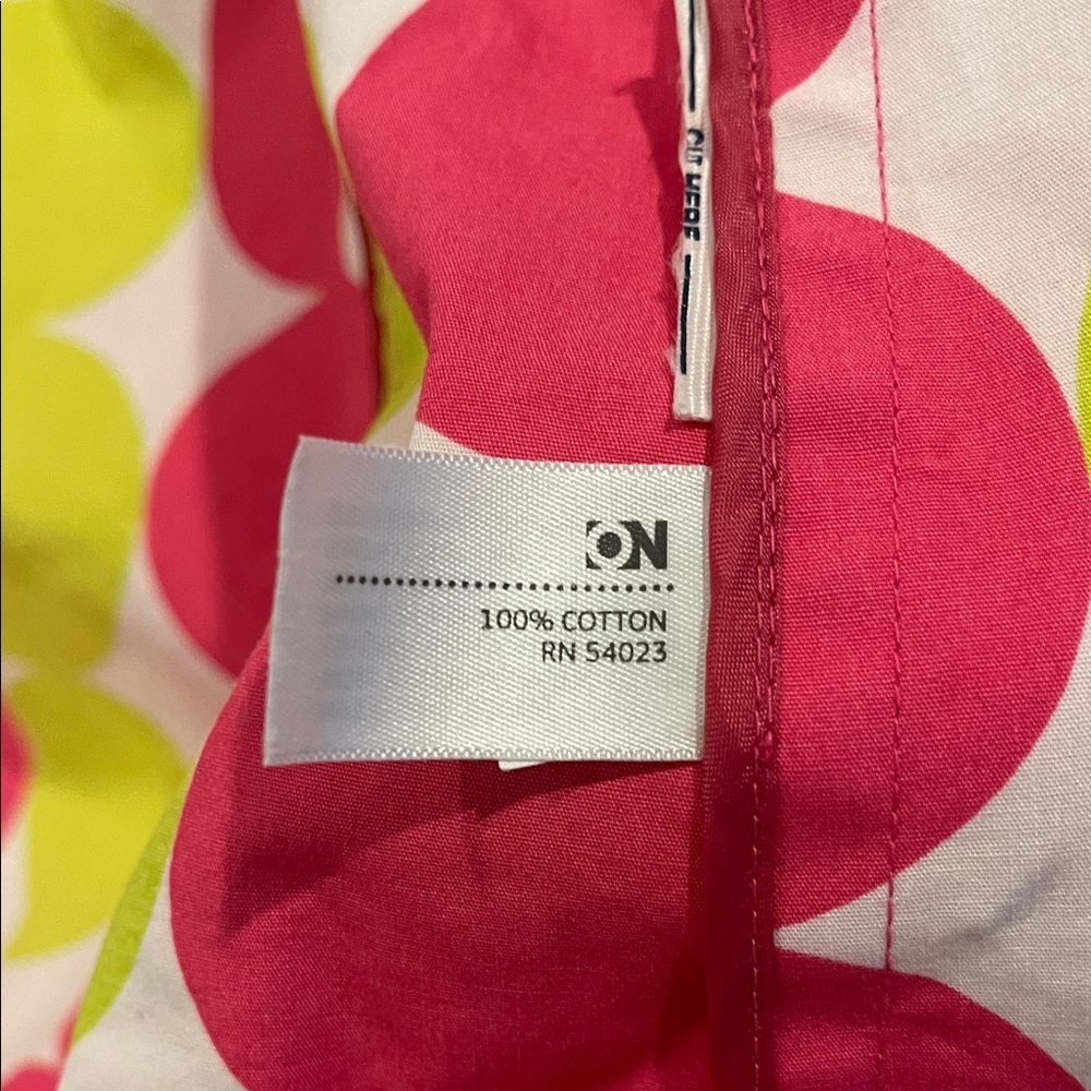 Old Navy Women’s Large Pink Cotton Jacket with Polka Dot Lining - Picture 8 of 10